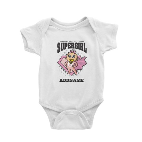 Best Daughter Supergirl Baby (FLASH DEAL) Baby Romper Personalizable Designs Matching Family Superhero Family Edition Superhero.jpg