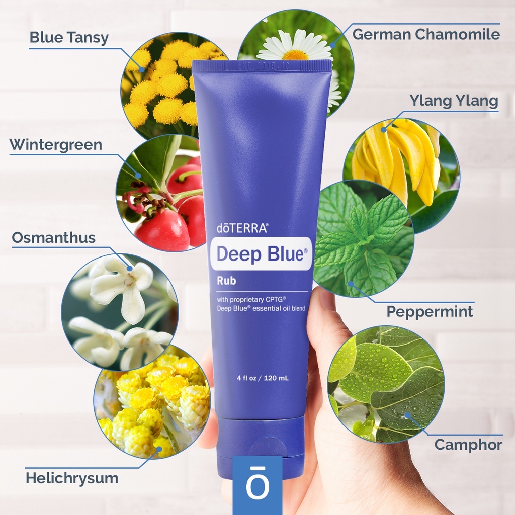 doTERRA Deep Blue Rub 115g 2本セット DoTERRA Deep Blue Rub 4oz.
