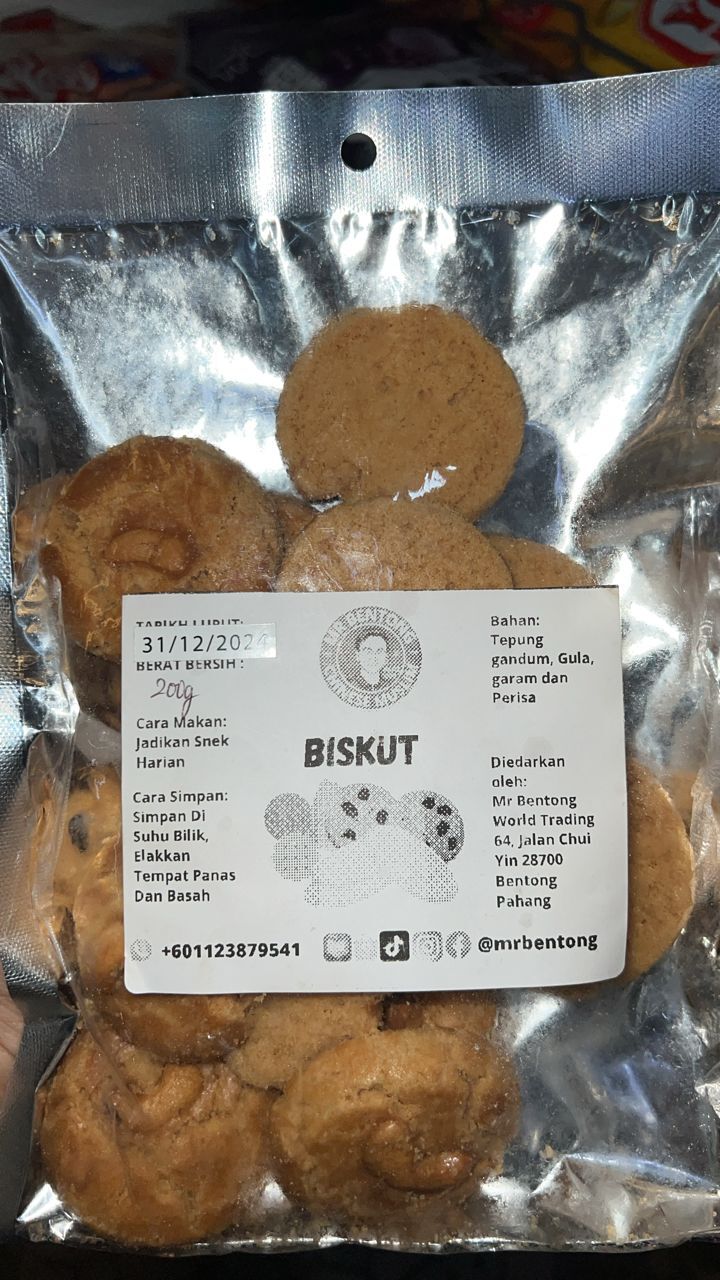 BISKUT GAJUS