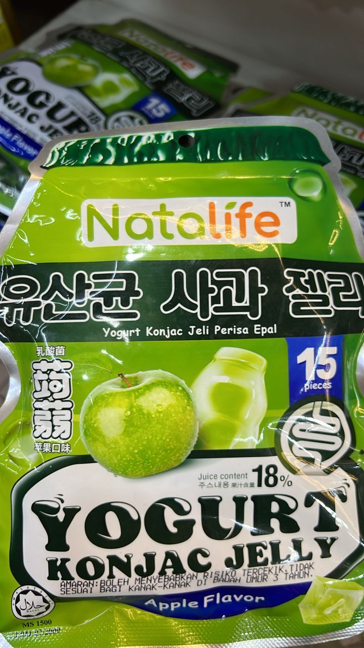 NATALIFE KONJAC JELLY APPLE