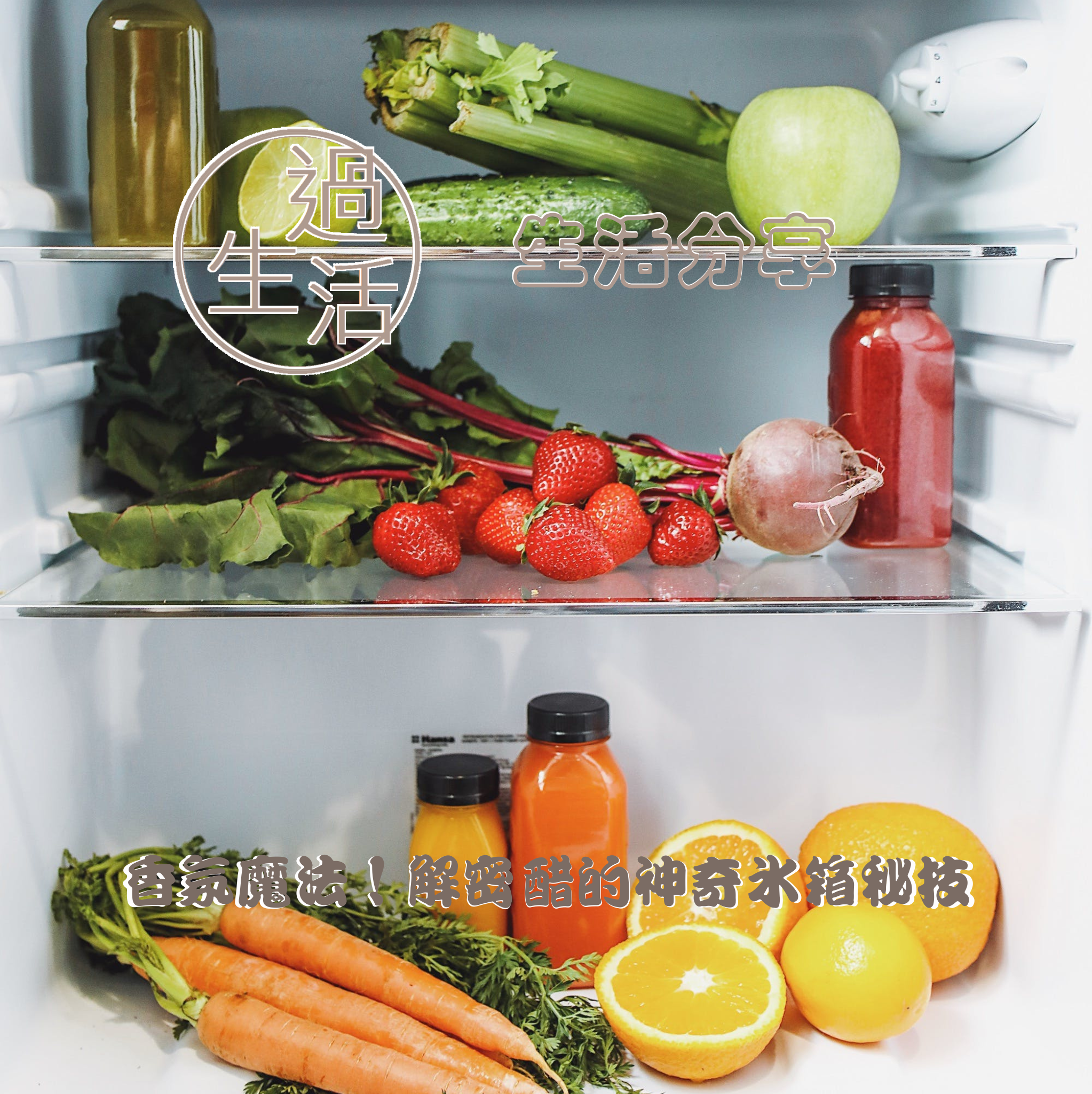 「香氛魔法！解密醋的神奇冰箱秘技🌿」