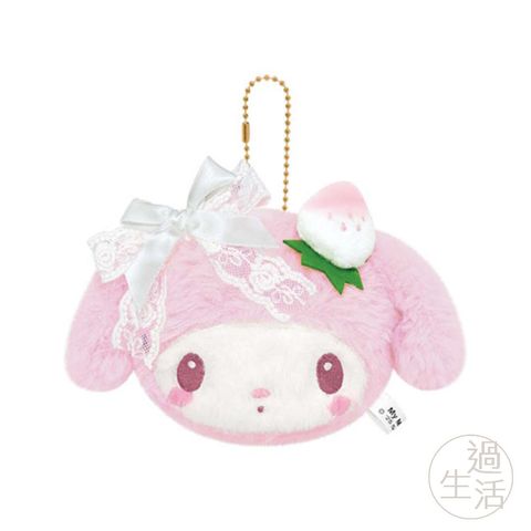 japan-sanrio-plush-mirror-my-melody-white-strawberry-tea-time