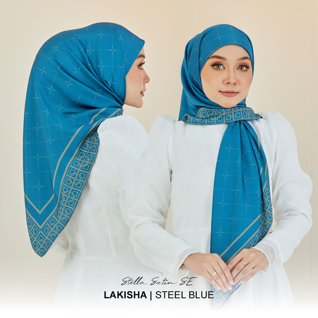 LAKISHA - STEEL BLUE