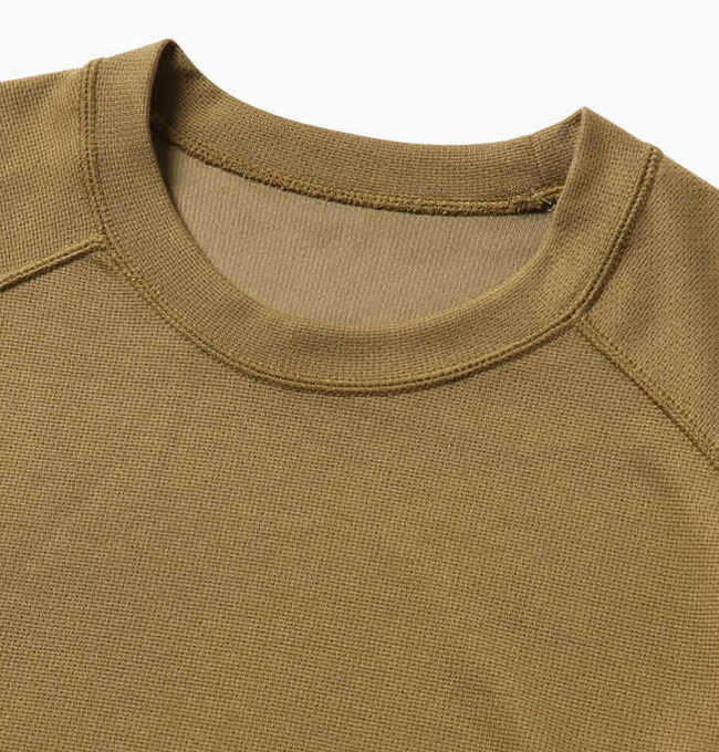 and wander power dry jersey raglan long sleeve 機能長袖