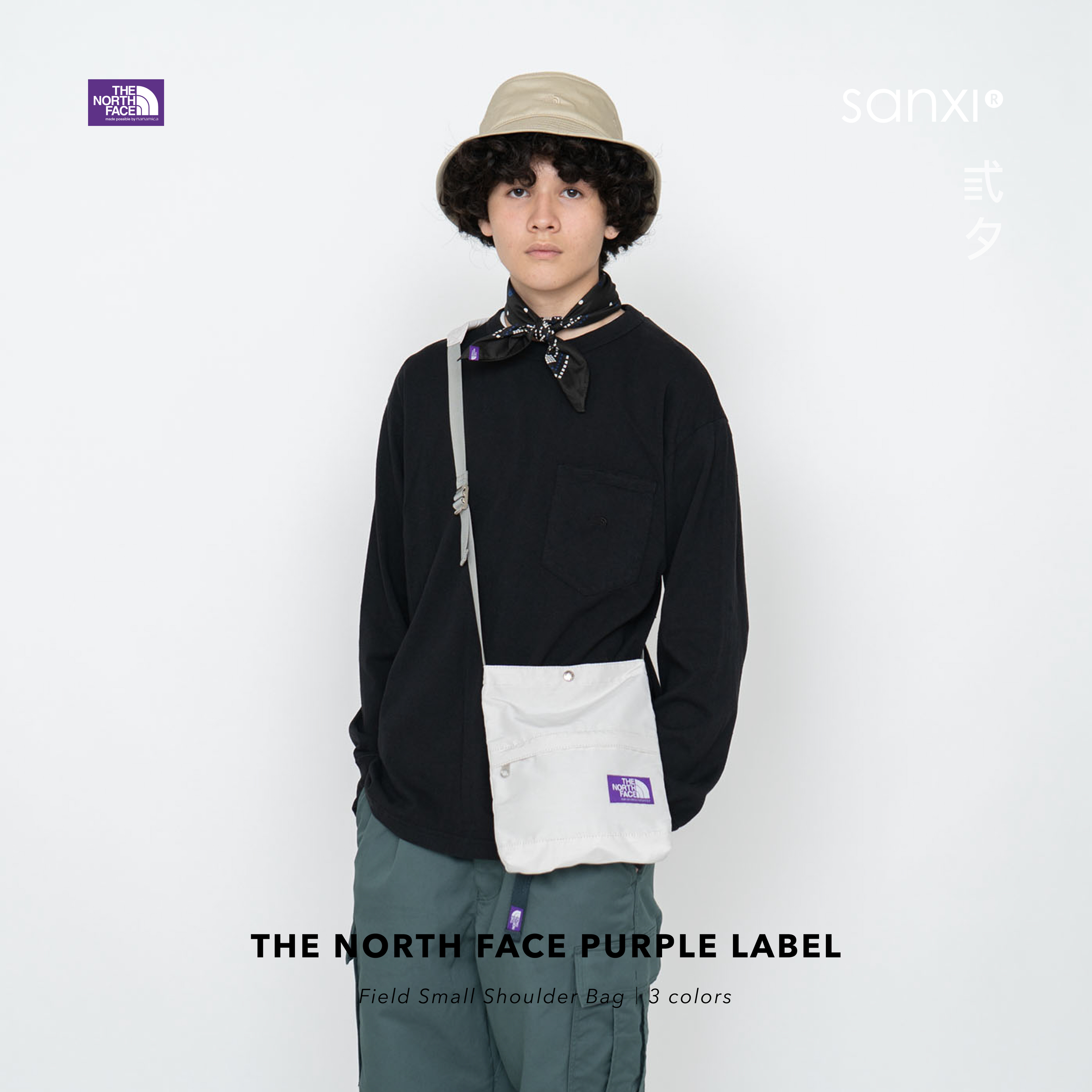 23SS THE NORTH FACE PURPLE LABEL Field Small Shoulder Bag 紫標斜背包 (3色)
