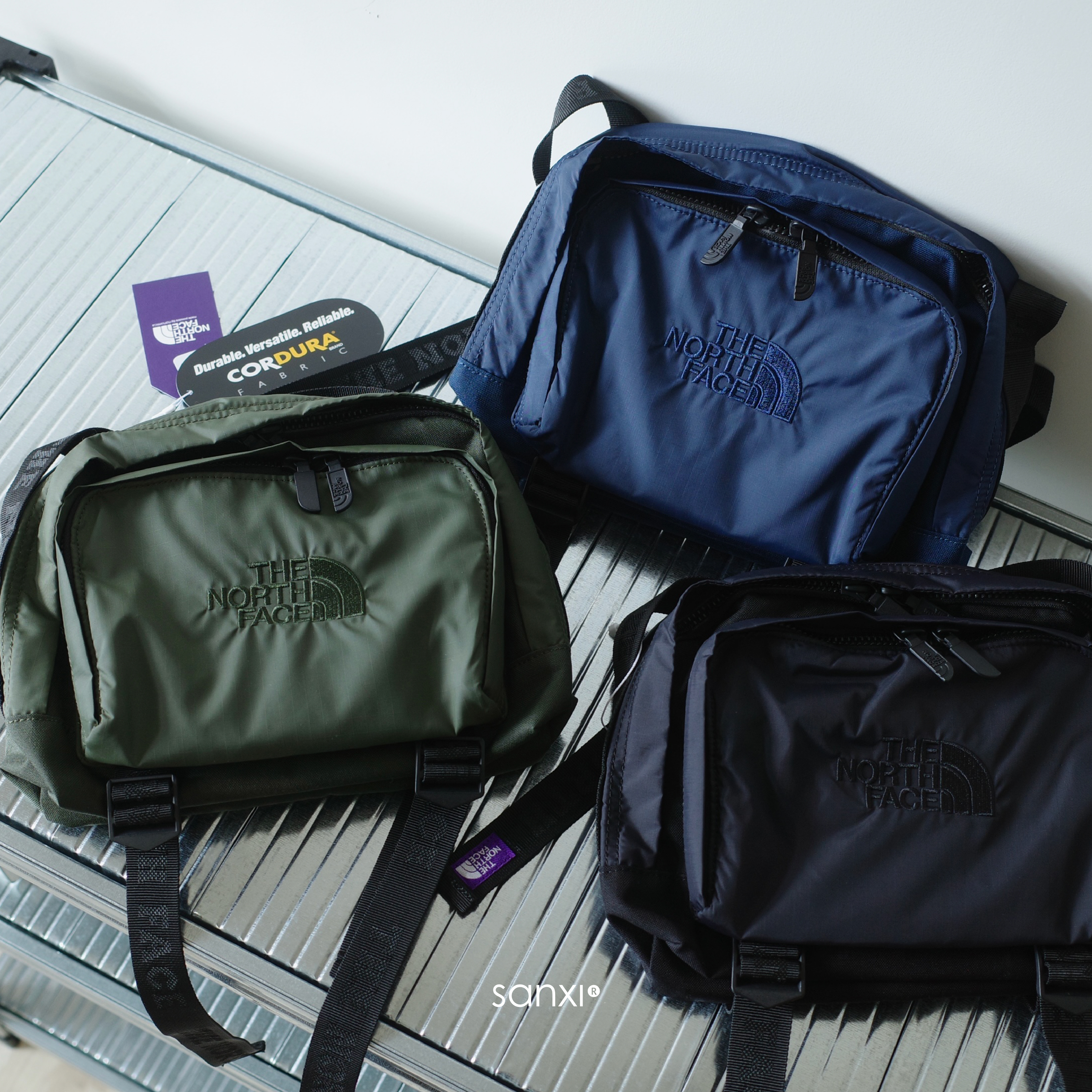 23SS THE NORTH FACE PURPLE LABEL Shoulder Bag 紫標小方包 (3色)
