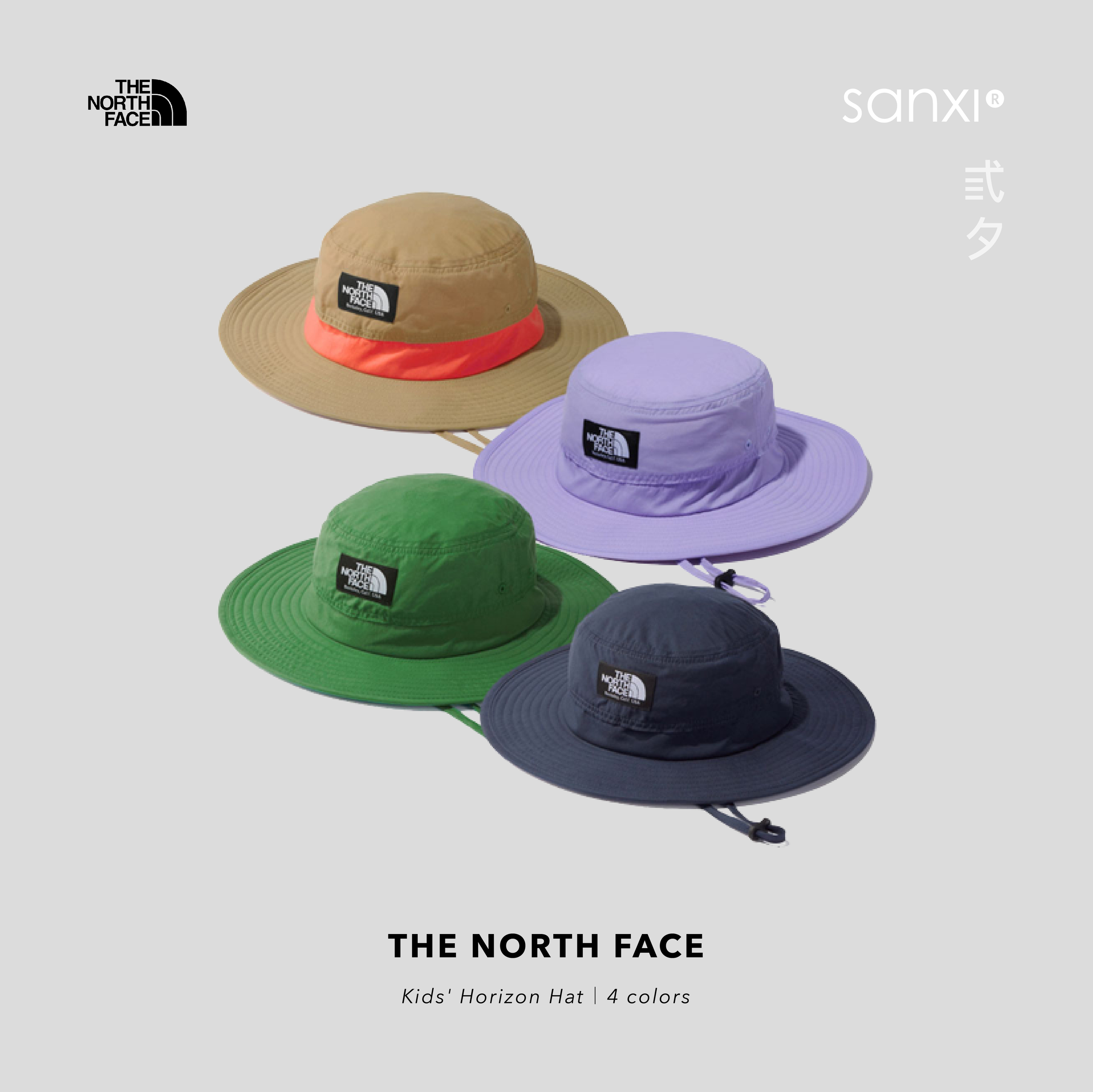 SANXI_商品圖｜TNF_THE NORTH FACE Kids' Horizon Hat