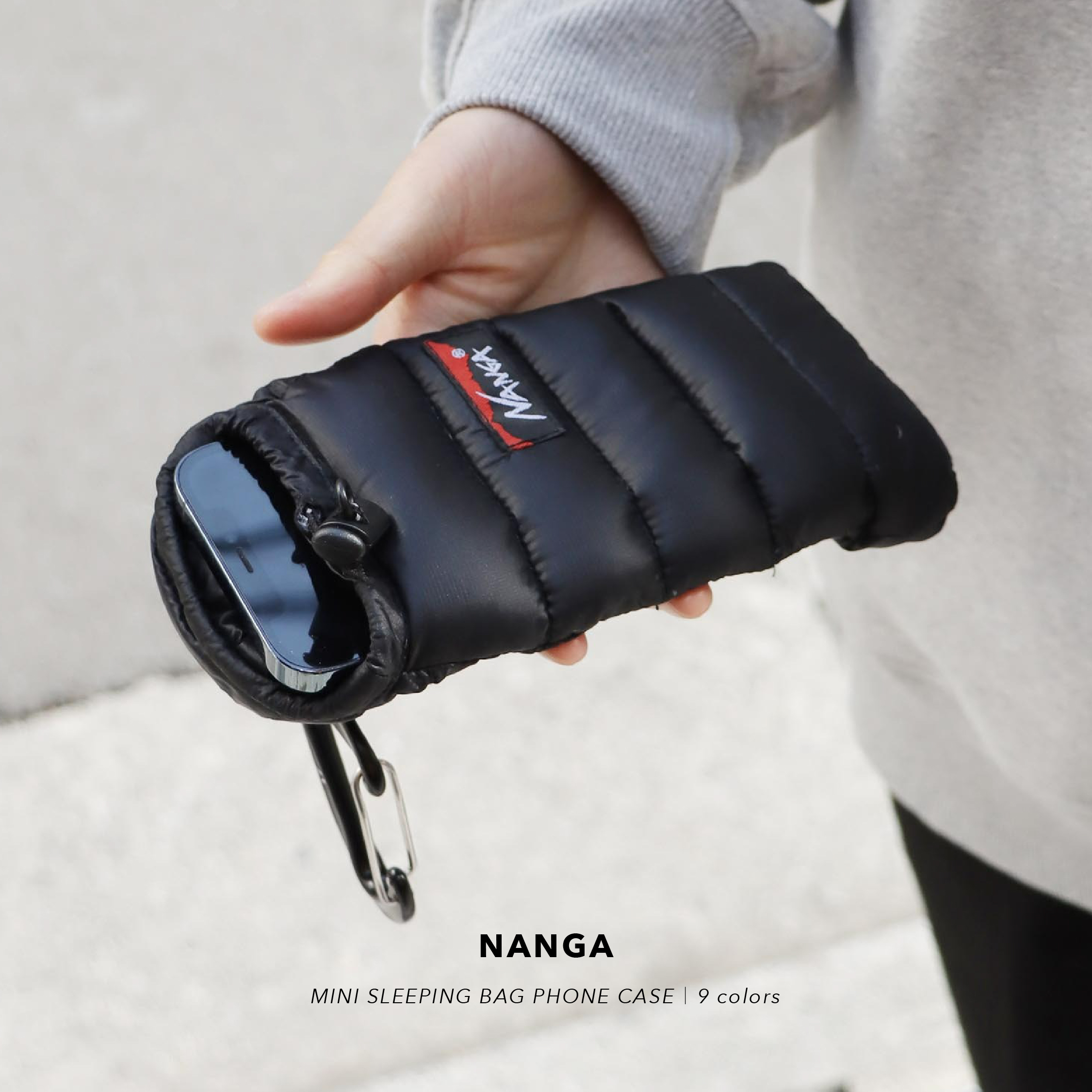 SANXI_商品圖｜NANGA_NANGA MINI SLEEPING BAG PHONE CASE-08