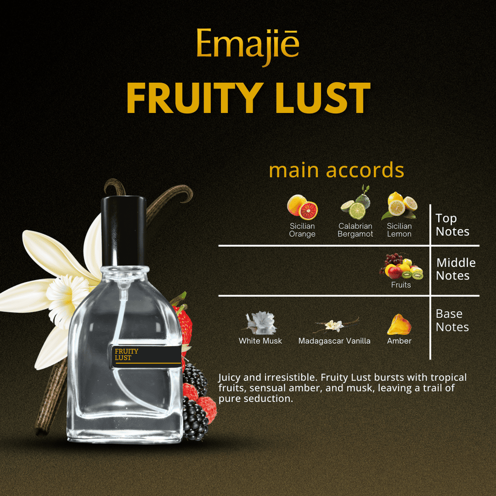 EMAJIE FRUITY LUST PRODUCT NOTES