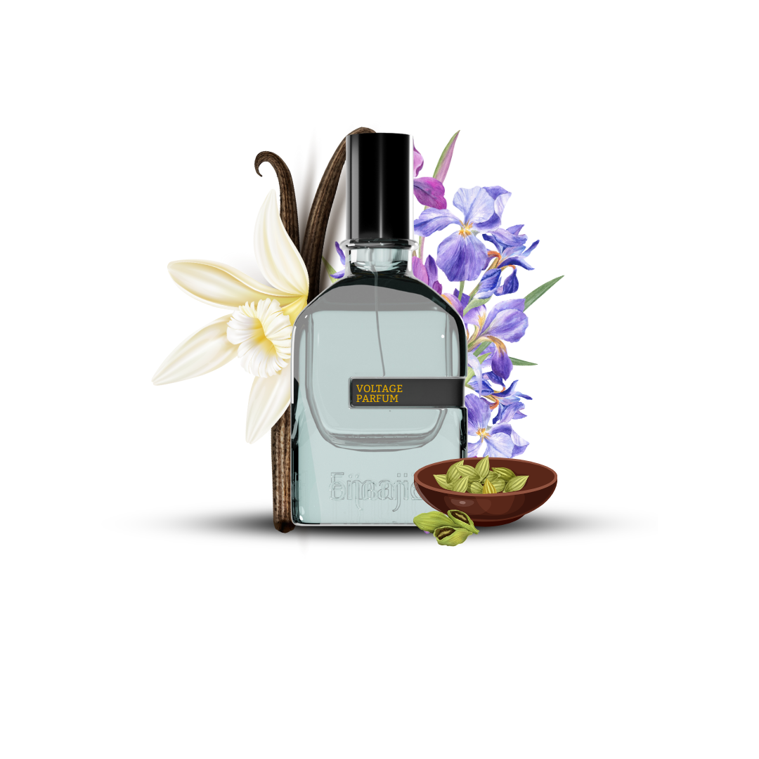 Voltage Parfum by Emajie, bottle
