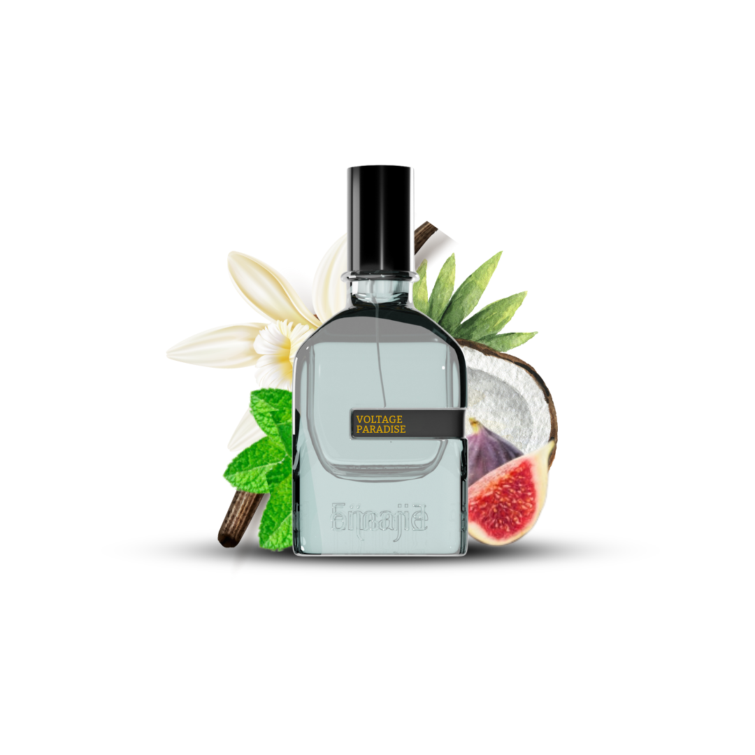 Voltage Paradise by Emajie, bottle