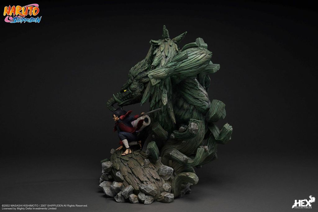 Hex Collectibles Hashirama POPPING OFF with their final production release  shots of the First Hokage as he faces off VS Madara…