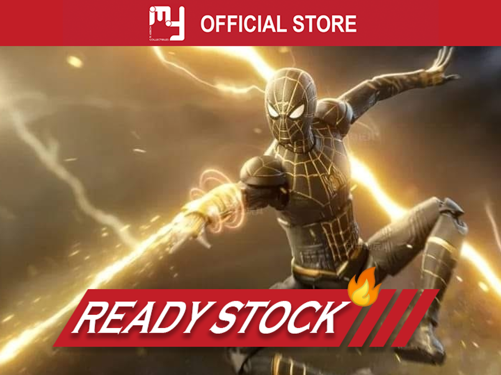 ZD Toys】1/10 Spiderman Black & Gold Suit – MY HOBBY ZD Toys】1/10 Spiderman Black & Gold Suit – MY HOBBY