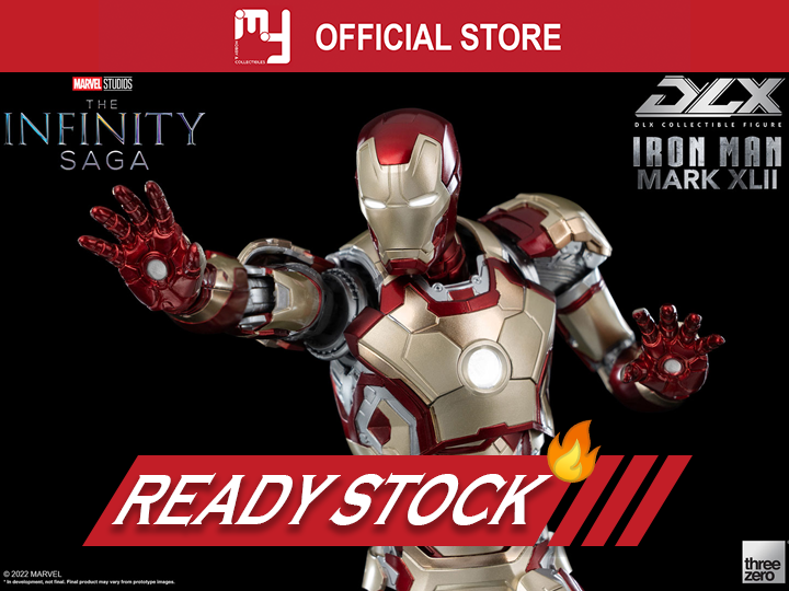DLX Iron Man Mark 42 スリーゼロ DLX Iron Man Mark 42 スリーゼロ Threezero - 1⁄12 The Infinity Saga
