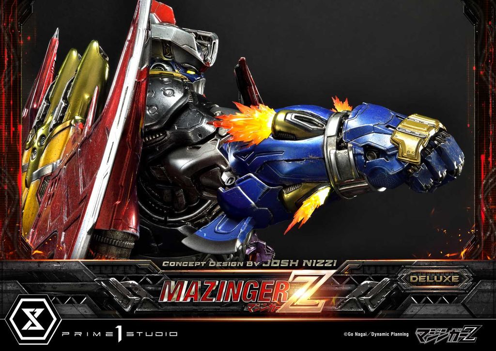 【PRIME 1 STUDIO】 UDMMZ-01DXS: ULTIMATE DIORAMA MASTERLINE MAZINGER Z  MAZINGER Z (CONCEPT DESIGN BY JOSH NIZZI) DELUXE BONUS VERSION