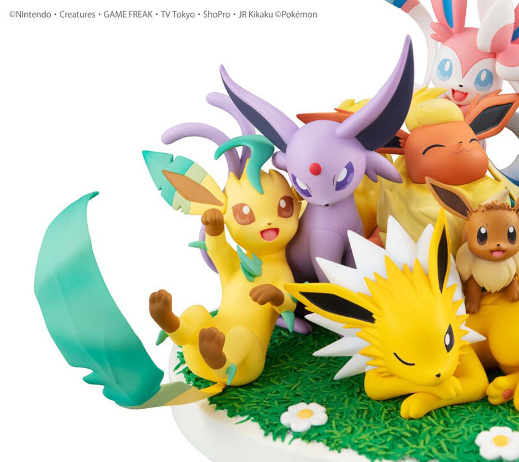 MEGA HOUSE G.E.M.EX Series Pok mon Eevee Friends MY HOBBY