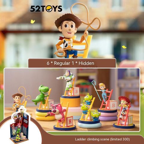 Genuine-Disney-Toy-Story-Ladder-Series-Blind-Box-Handmade-Accessories-For-Strawberry-Bear