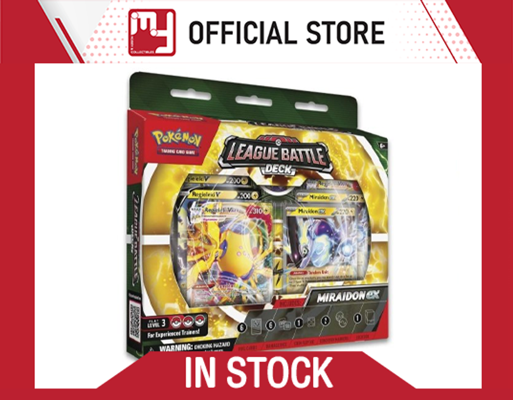 Pokemon TCG - Miraidon ex League Battle Deck