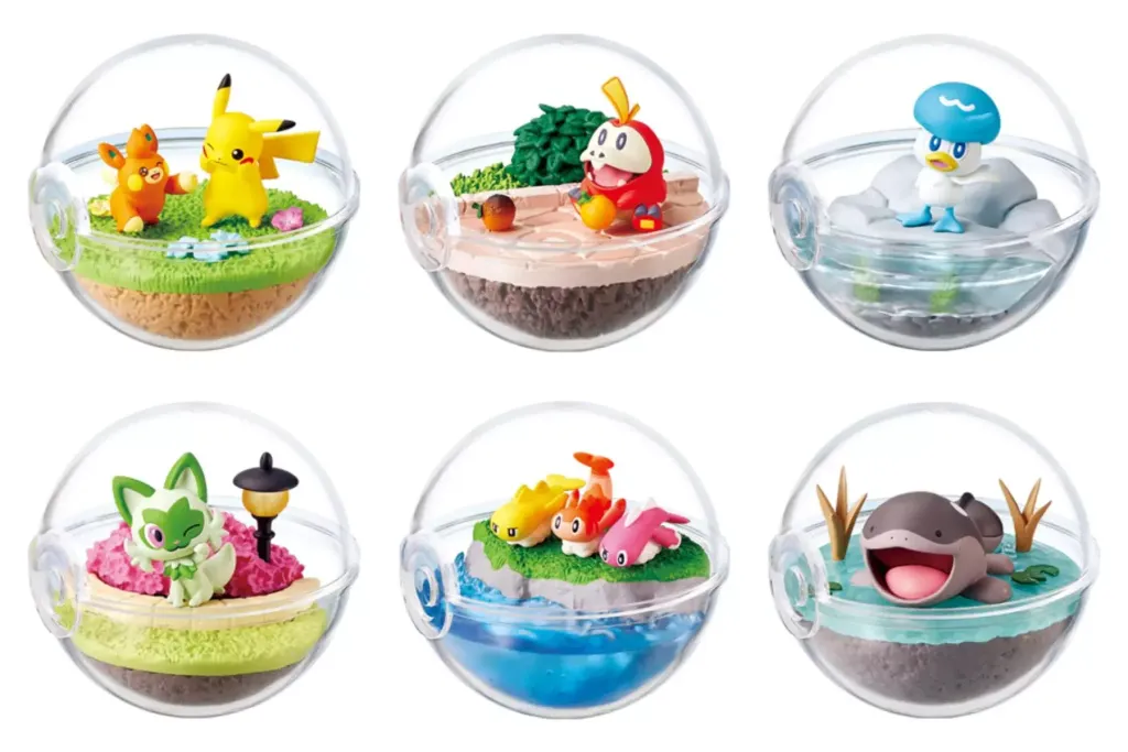 ReMent-Pokemon-Terrarium-Collection-Ex-To-The-World-Of-Paldea-1Box-Approximately-H100-X-W70-X-D70Mm-Made-Of-Pvc-4521121207810-0