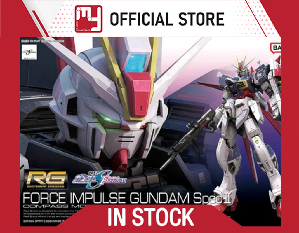 Bandai - RG 1/144 Force Impulse Gundam Spec II – MY HOBBY Bandai - RG 1/144 Force Impulse Gundam Spec II – MY HOBBY
