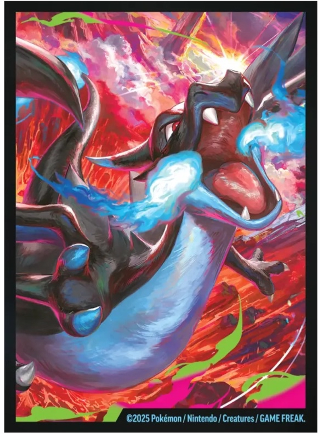 Mega-Charizard-X-ex-Deck-Sleeves