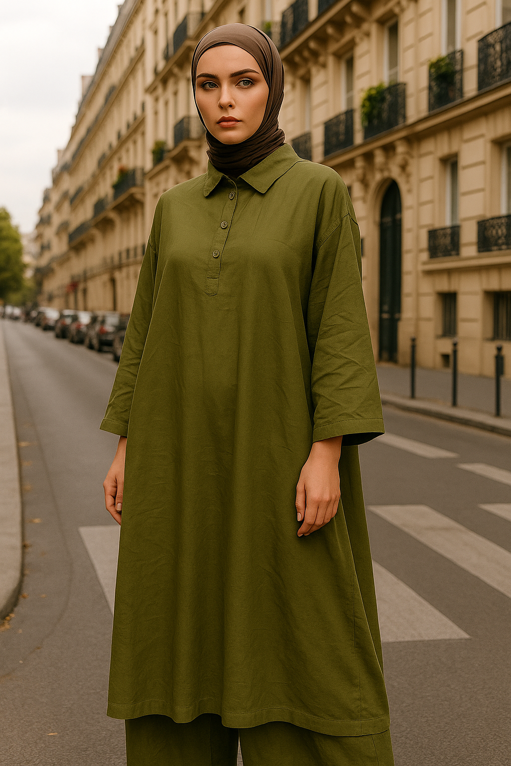 Confiance parisienne sur rue