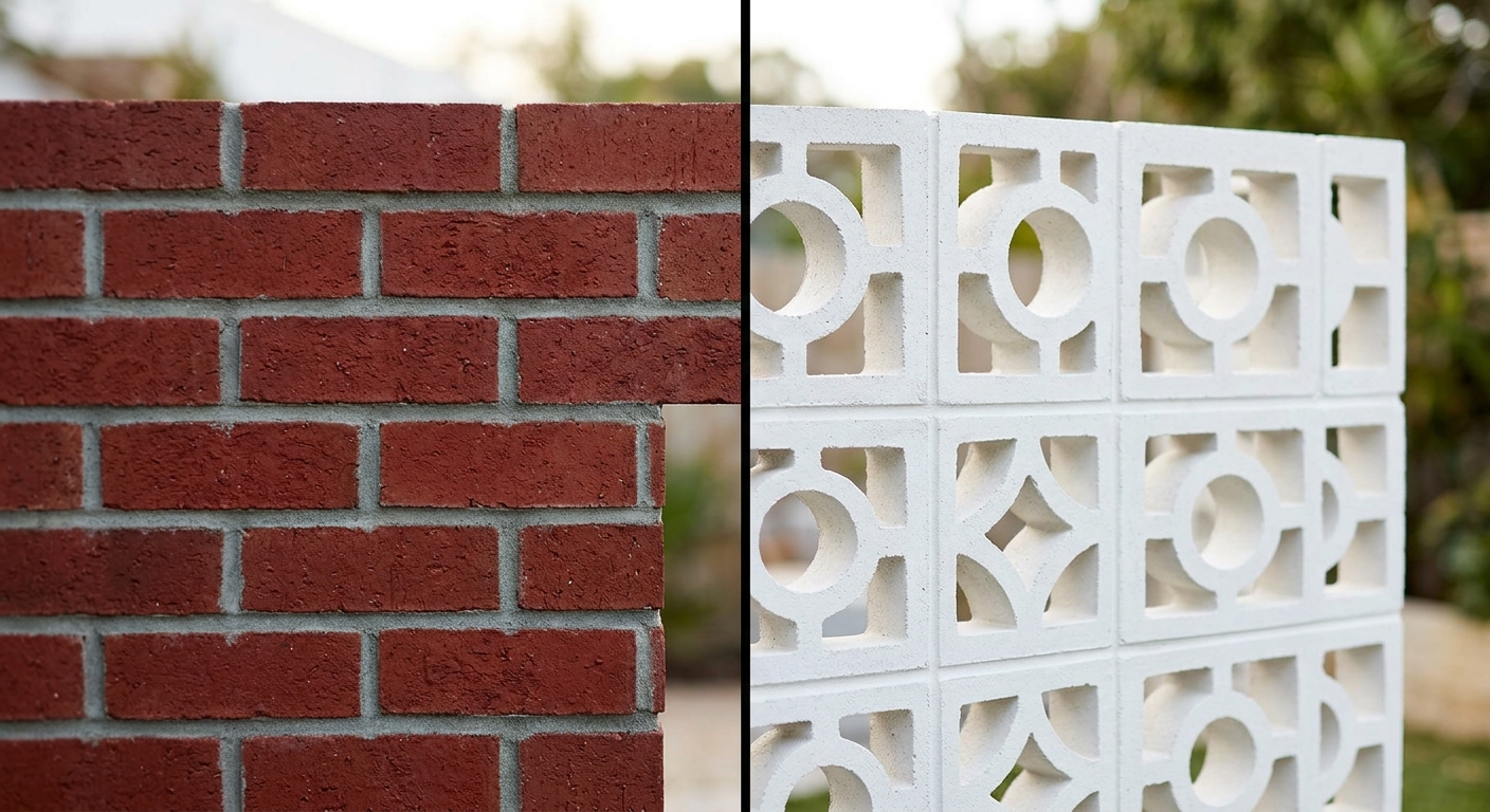 Breeze Blocks vs Brick Walls: What Is the Difference?