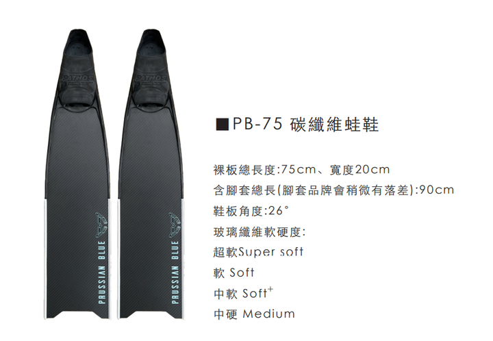 【Prussian Blue】普魯士藍pb75碳纖維長蛙 - 商品圖片 2