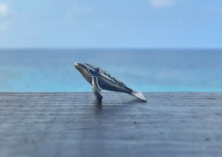 『純銀』The Whale*桌邊小物