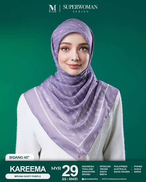 KAREEMA DUSTY PURPLE #1