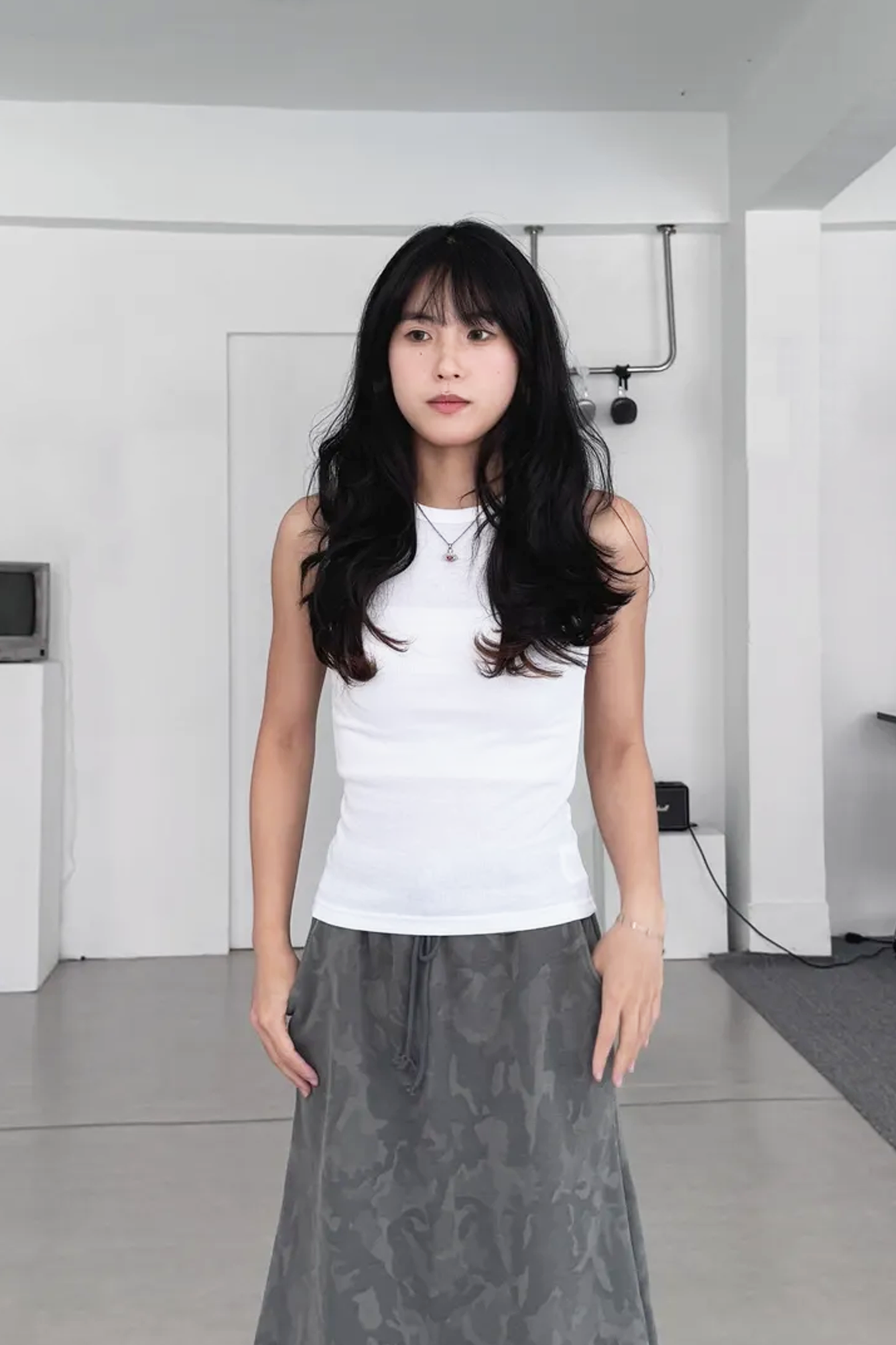 多色彈力百搭寬肩背心2