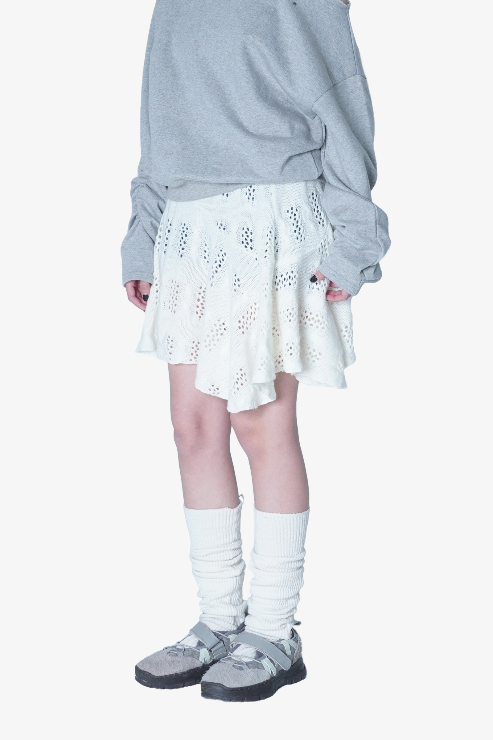 針織不規則屁簾03