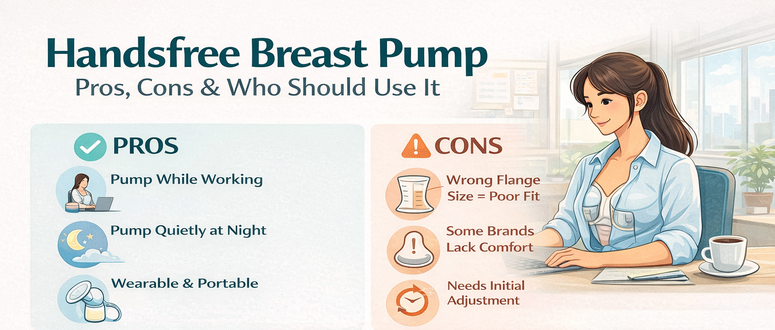 Handsfree Breast Pump: Pros, Cons & Who Should Use It