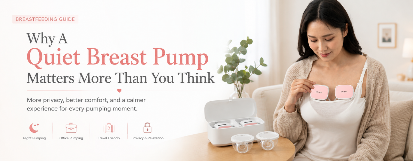 Why A Quiet Breast Pump Matters More Than You Think