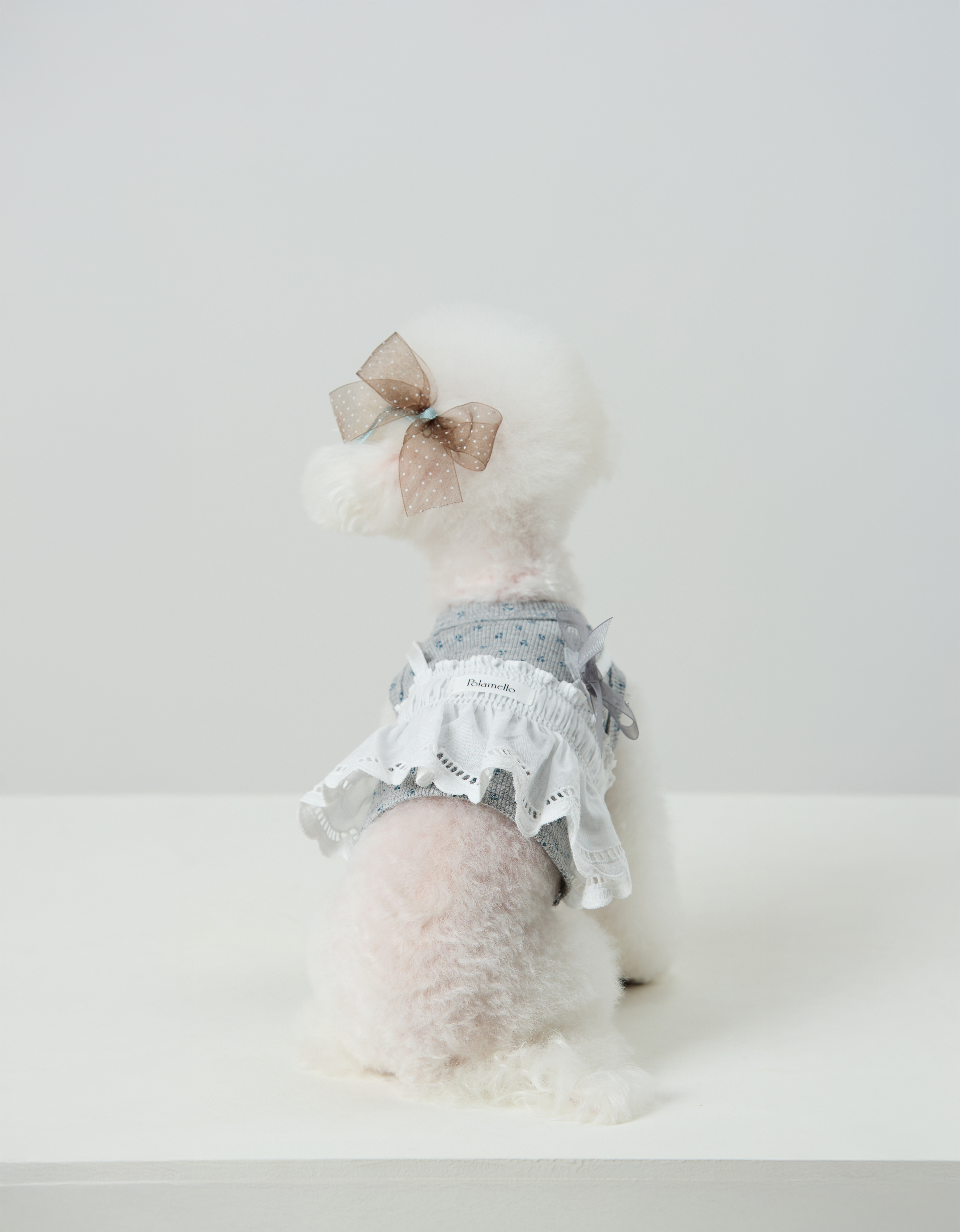 Easy Lace Soft Rib Bustier_Grey_03