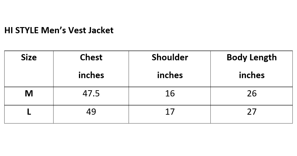 Men Vest 2024