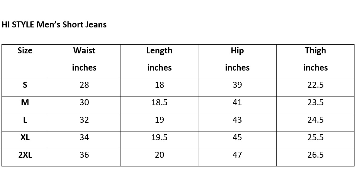 MEN SHORT JEANS