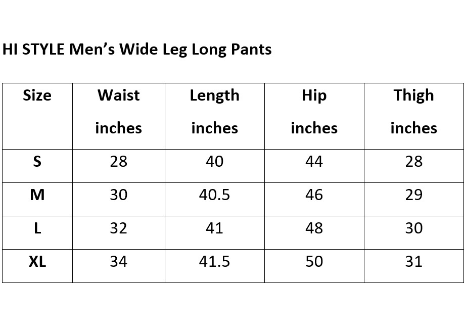 long pants wide leg s-xl