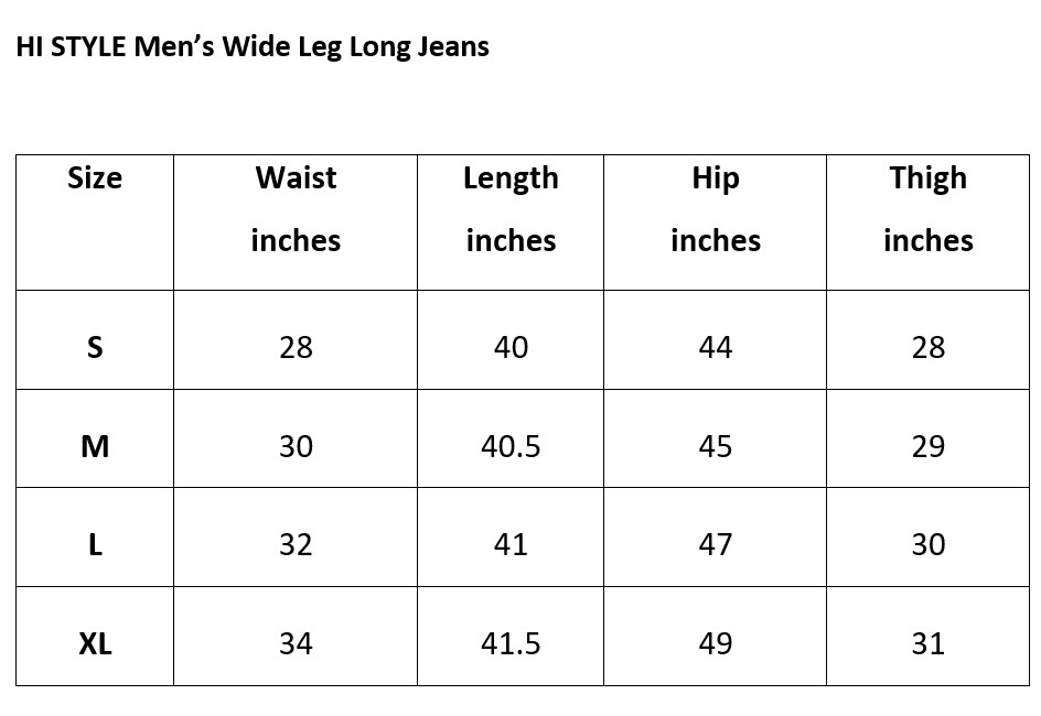 WIDE LEG JEANS 272 273 274