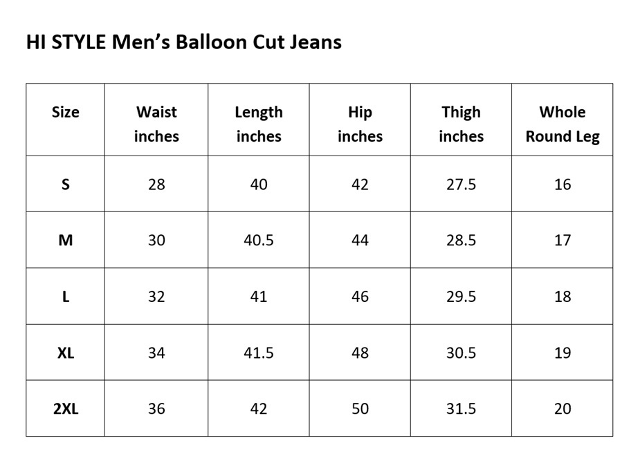 balloon cut s-xxl
