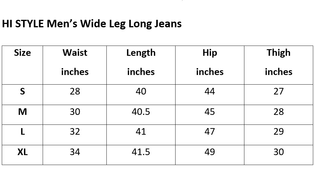 WIDE LEG JEANS  579 510055 510056