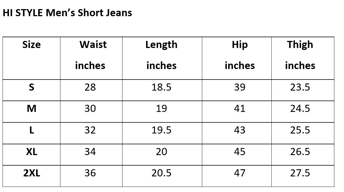 SHORT JEANS HSL510574 - 575 - 576