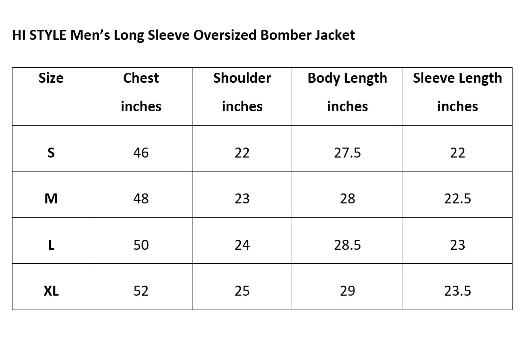 HSL510568 OVERSIZED BOMBER JACKET