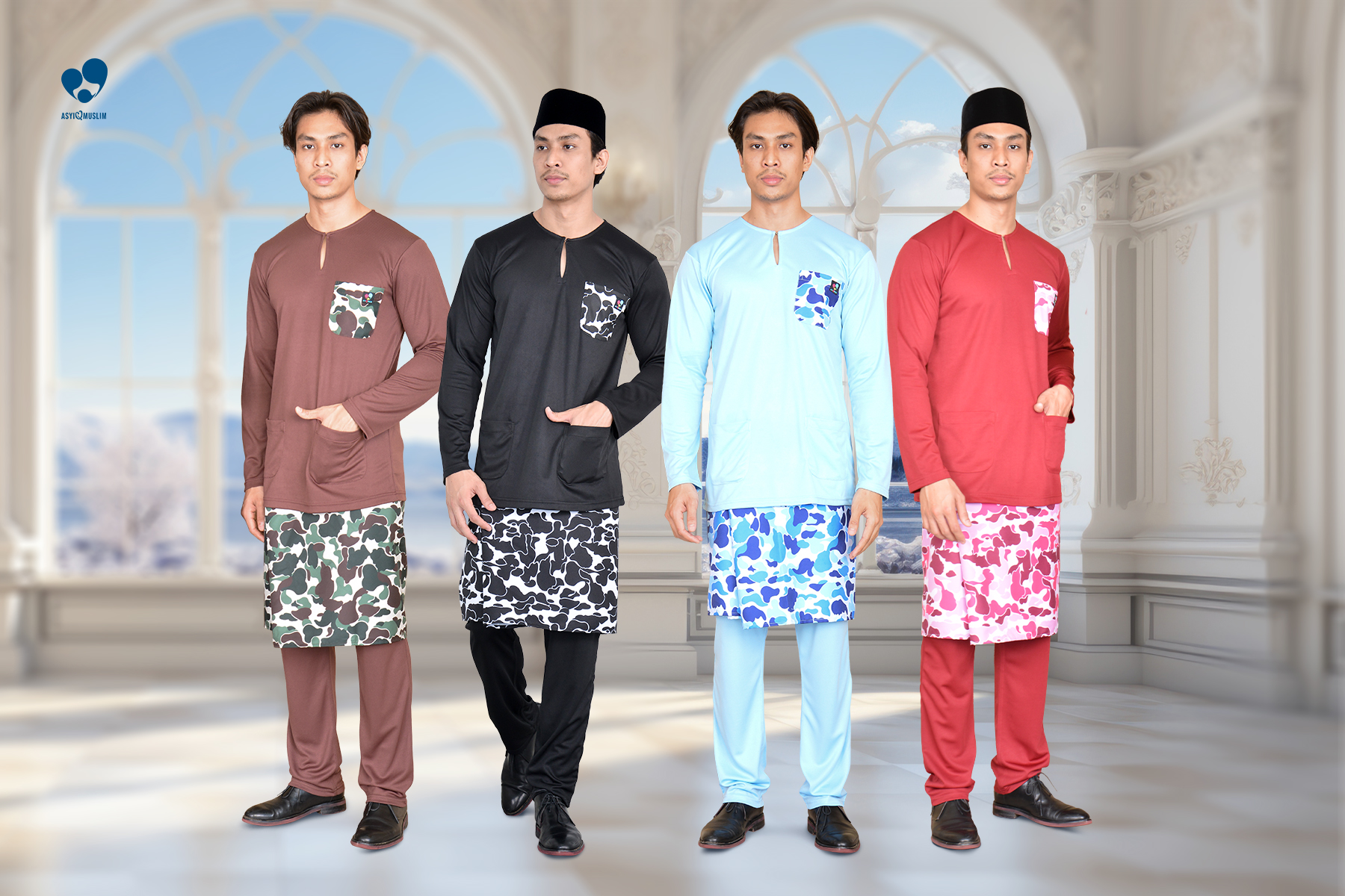 BAJU MELAYU BAPAQ DRI FIT | Asyiqmuslim Exclusive