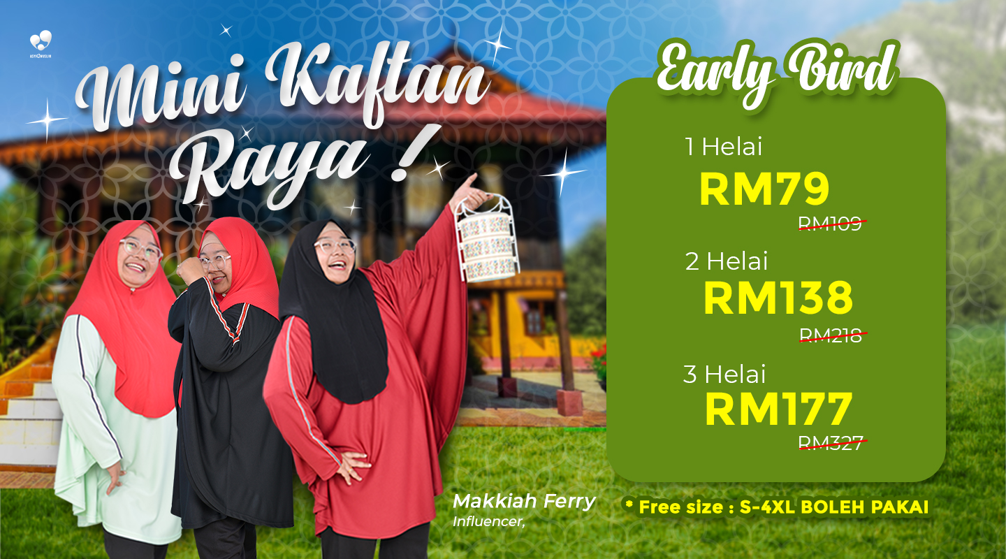 MINI KAFTAN RAYA ! | Asyiqmuslim Exclusive