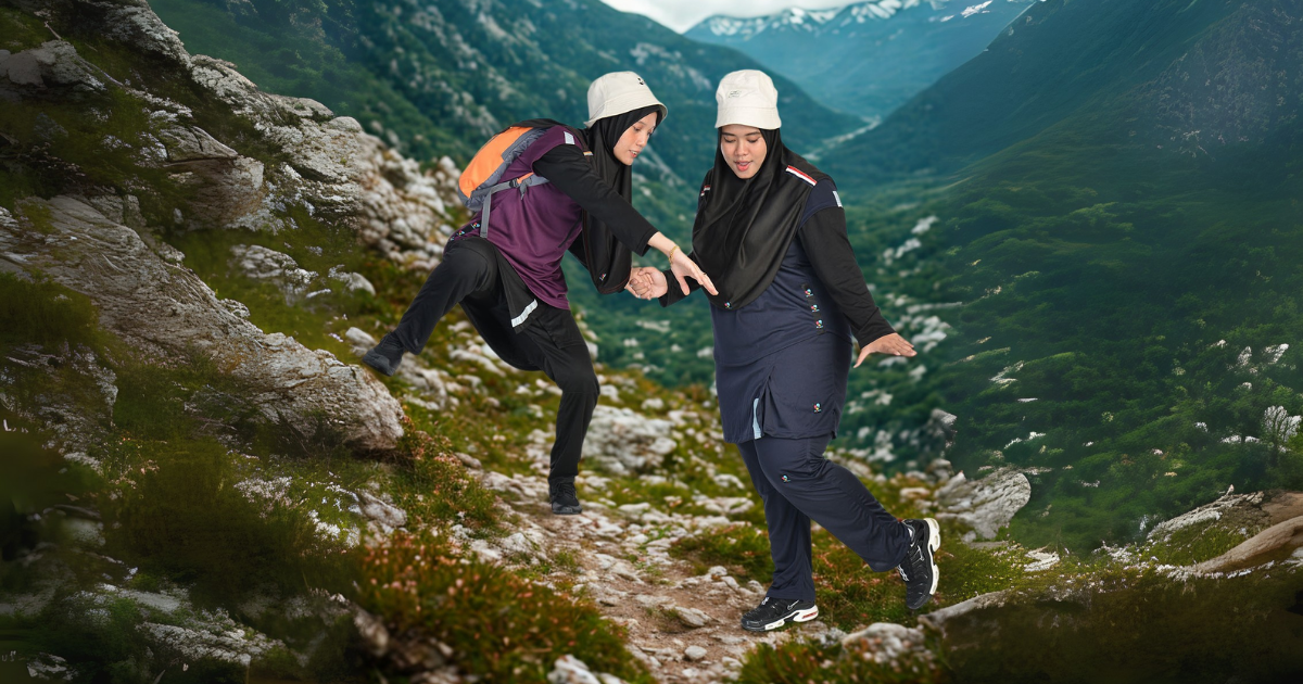Conquer Every Trail with Confidence: Introducing the Bunga Activewear by Asyiqmuslim