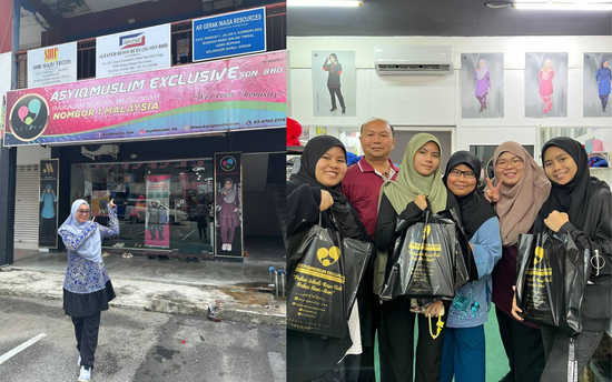 | Asyiqmuslim Sportwear / Muslimah Wear Multifunction
