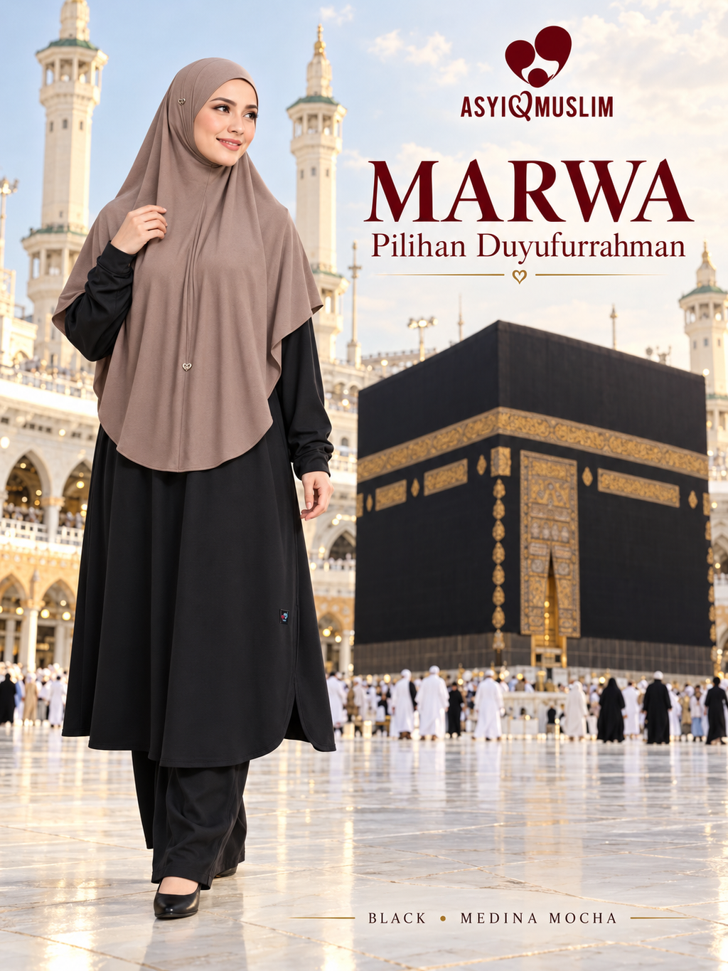 Marwa Black Ensemble at the Kaaba