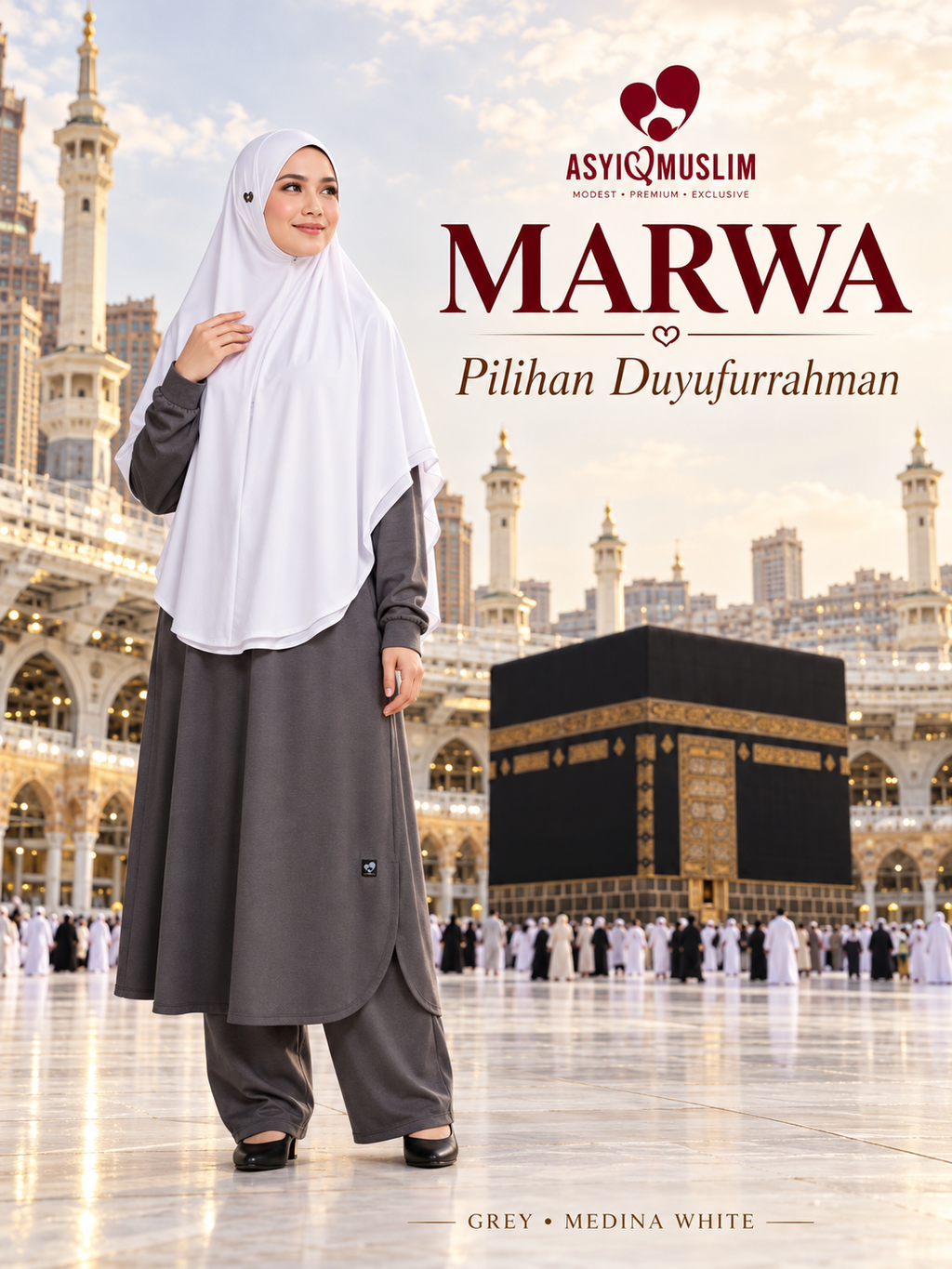 Marwa Grey at the Kaaba