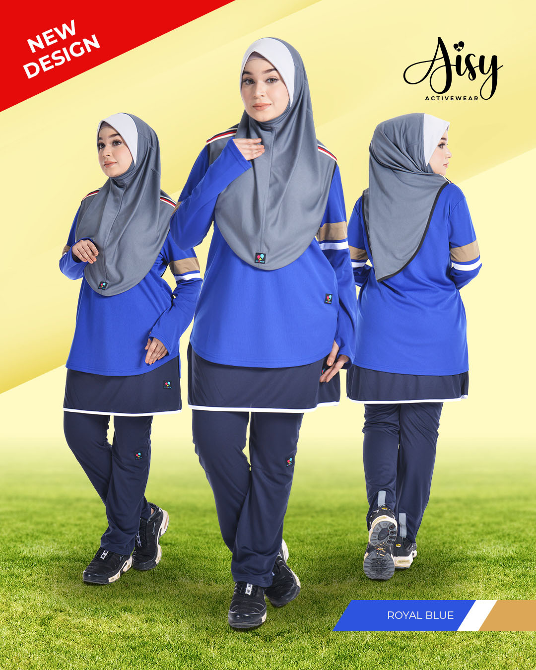 Katalog Aisy Activewear A(3) Royal Blue